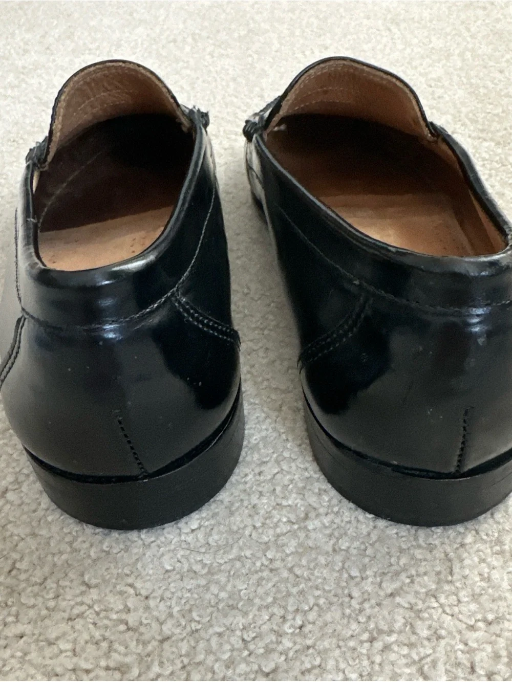 G.H. Bass & Co. polished black